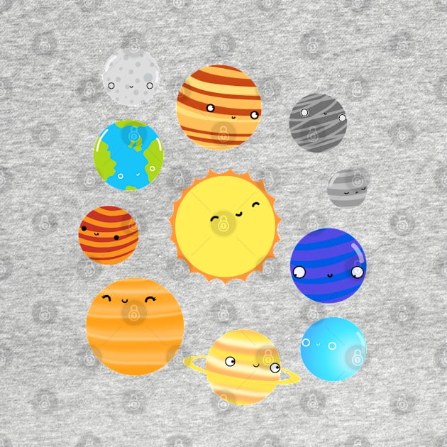 The Solar System by DIKittyPants